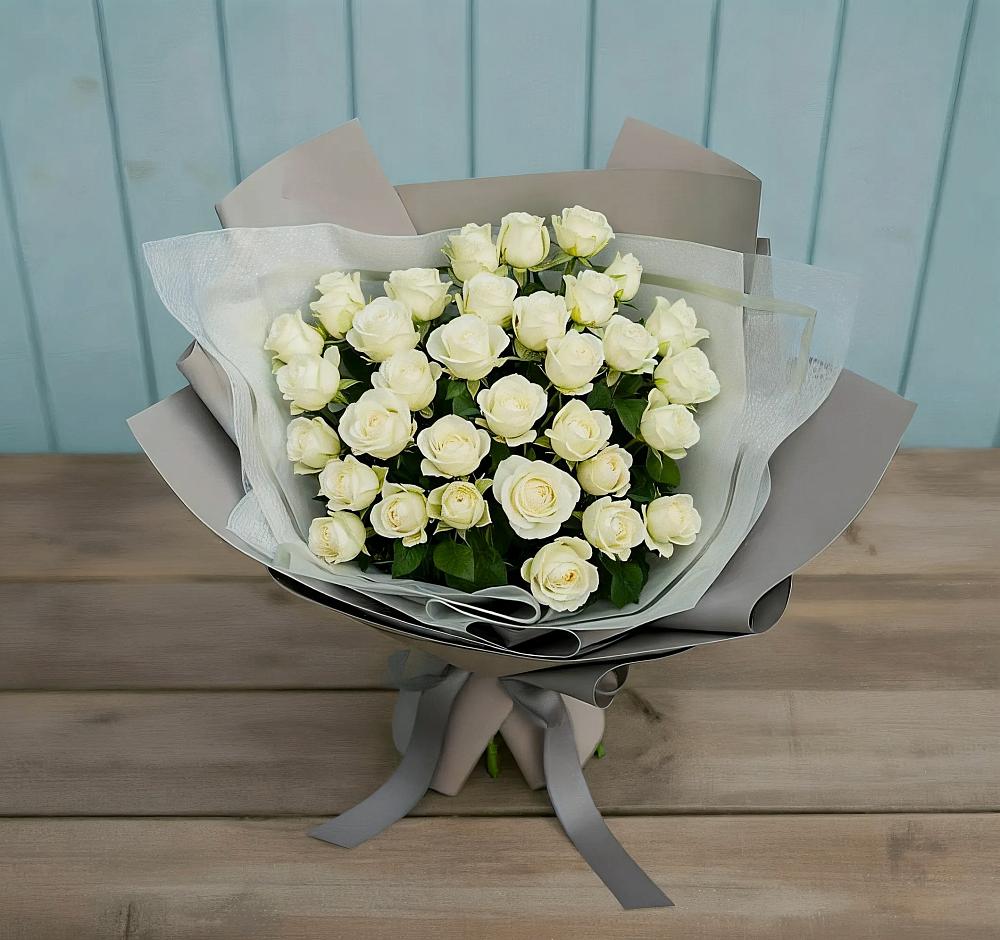 Букет Белоснежная нежность в Сортавале