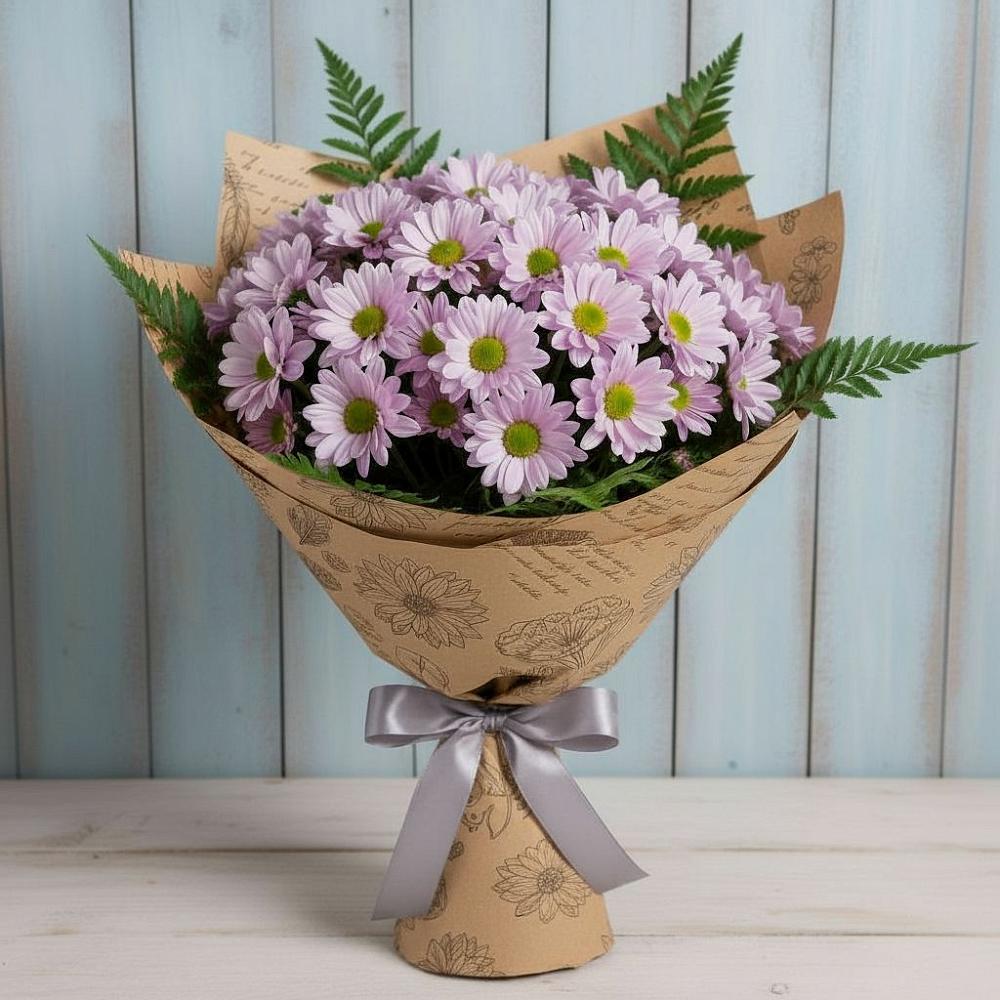 Букет цветов из: Хризантемы в Сортавале