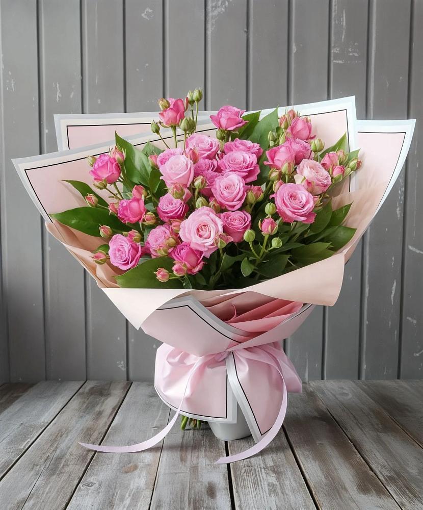 Букет Розовый кустик в Сортавале