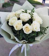 Букет Белые розы Проуд #REPLACE_PRED# Сортавале